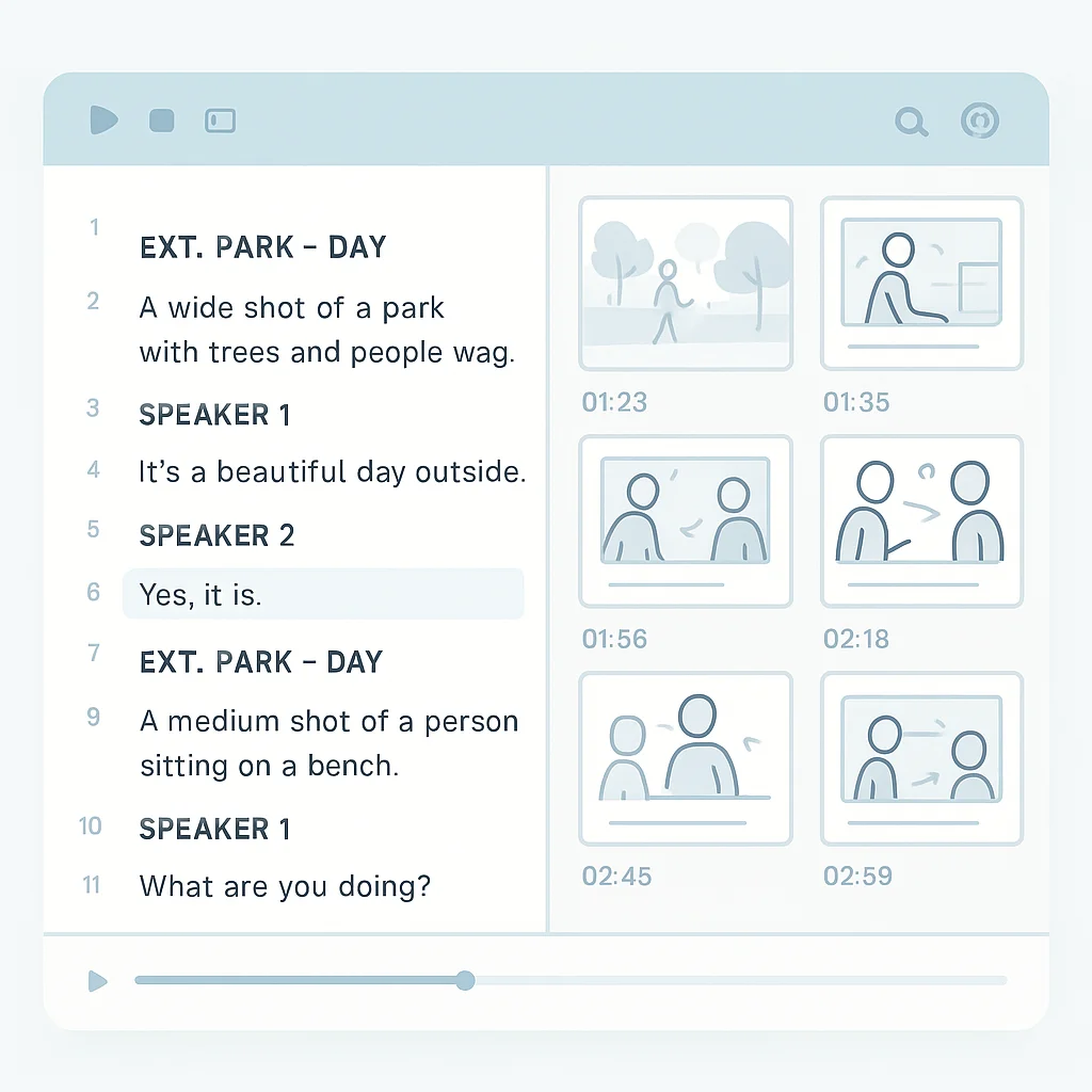 AI 脚本撰写与分镜规划